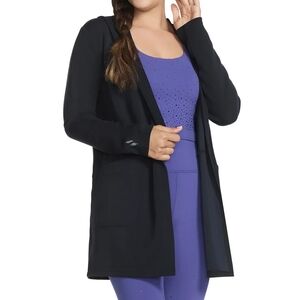 Skechers Navy Blue Open-Front Cardigan